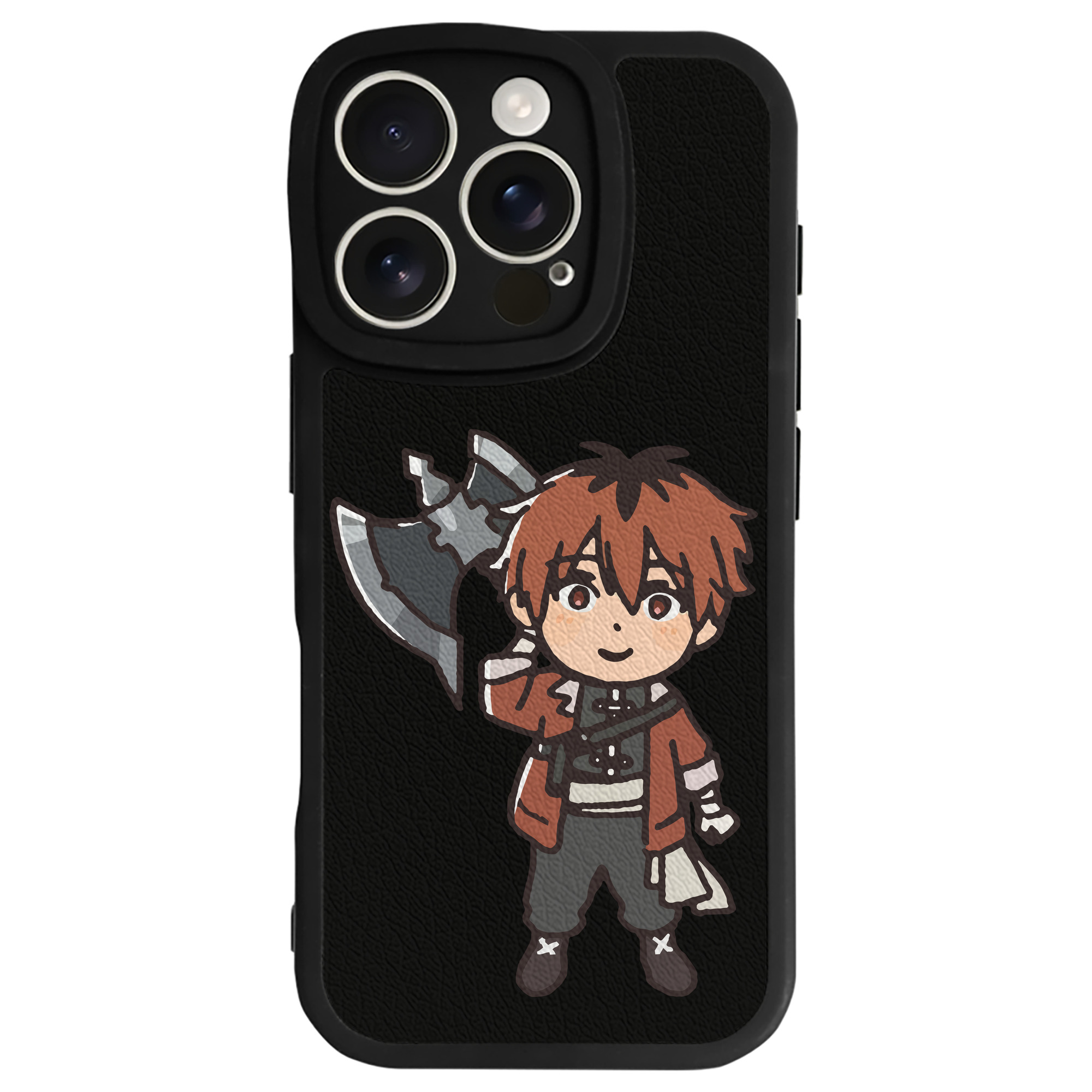 （画像用） 葬送のフリーレン Frieren 【iPhone 16シリーズ対応】シリコンスマホケース（レザー調） 材質：シリコン